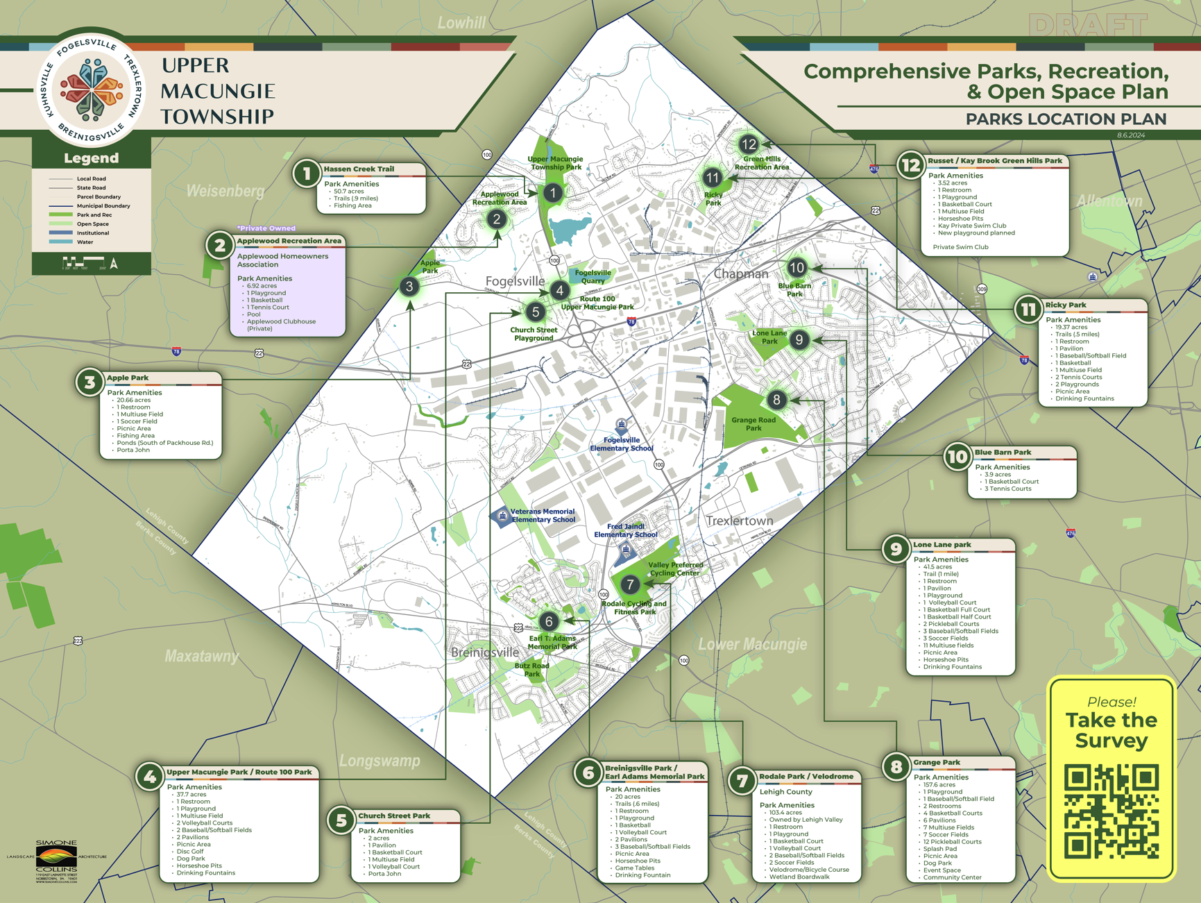 Parks Location Plan-CPROSP