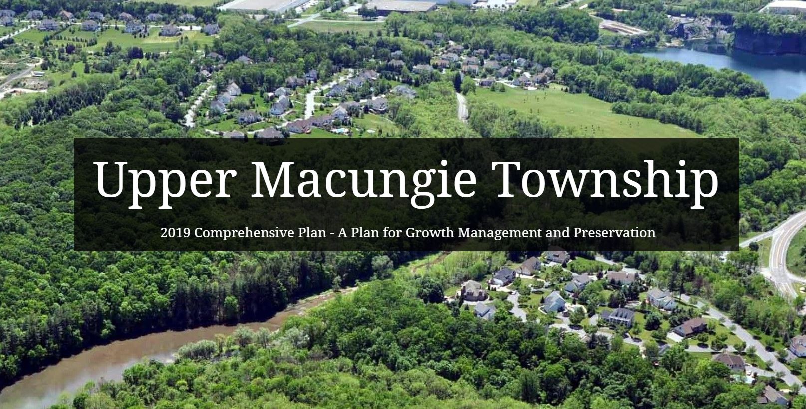 2019 Upper Macungie Township Comprehensive Plan Story Map